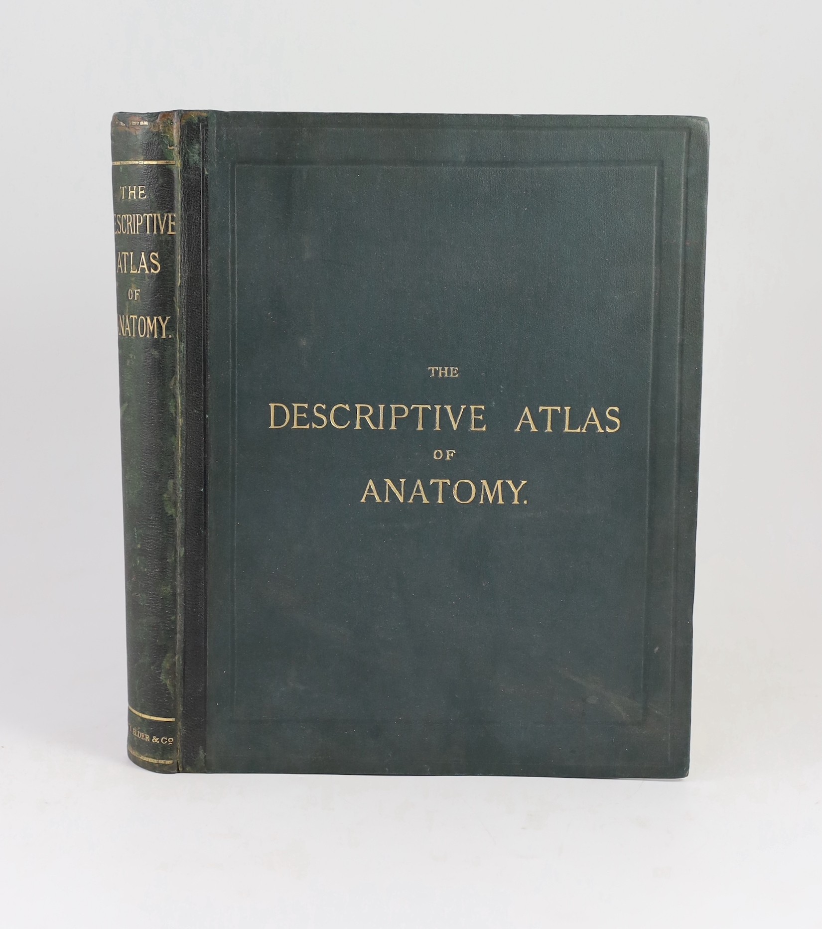 Smith, Noble - The Descriptive Atlas of Anatomy, 4to, cloth, with 92 plates, Smith, Elder & Co., London, 1880
